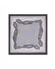 LIU-JO FOULARD DONNA A NASTRI BLACK 2A6055 126