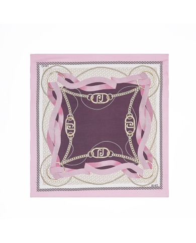 LIU-JO FOULARD DONNA A NASTRI PEACHES 2A6055 126