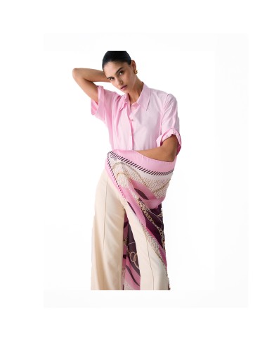 LIU-JO FOULARD DONNA A NASTRI PEACHES 2A6055 126