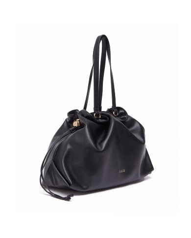LIU-JO BORSA DONNA SHOPPING BAG LARGE RICCY BLACK AA6098 126