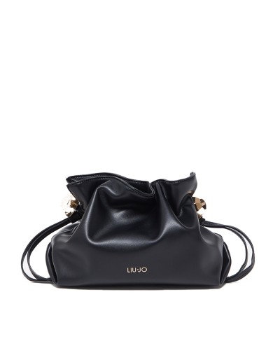 LIU-JO BORSA DONNA SHOULDER BAG SMALL RICCY BLACK AA6099 126