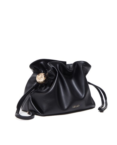 LIU-JO BORSA DONNA SHOULDER BAG SMALL RICCY BLACK AA6099 126