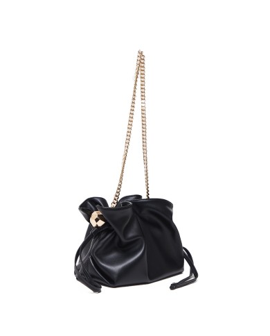 LIU-JO BORSA DONNA SHOULDER BAG SMALL RICCY BLACK AA6099 126