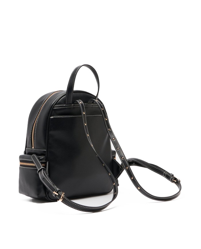 LIU-JO ZAINO DONNA BACKPACK MEDIO PELLE BLACK AA6136 126