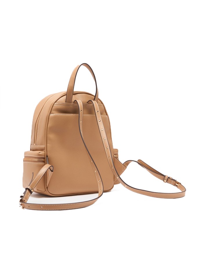 LIU-JO ZAINO DONNA BACKPACK MEDIO PELLE CAMMELLO AA6136 126