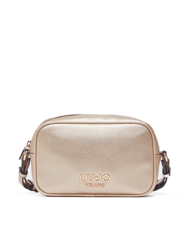 LIU-JO BORSA DONNA  CROSSBODY BAG SMALL LIGHT GOLD AA6137 126