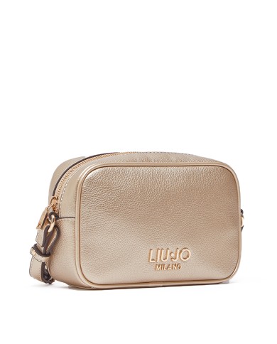 LIU-JO BORSA DONNA  CROSSBODY BAG SMALL LIGHT GOLD AA6137 126