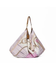 LIU-JO BORSA DONNA HOBO BAG FOULARD SOFT PEONY AA6194 126