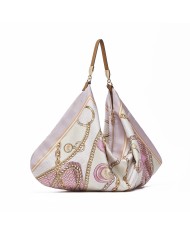LIU-JO BORSA DONNA HOBO BAG FOULARD SOFT PEONY AA6194 126