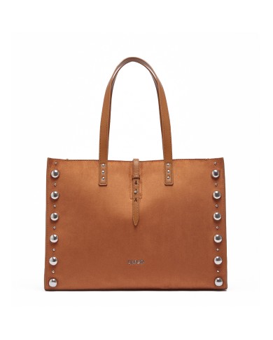 LIU-JO BORSA DONNA TOTE BAG GRANDE CON BORCHIE SEQUOIA AA6223 126