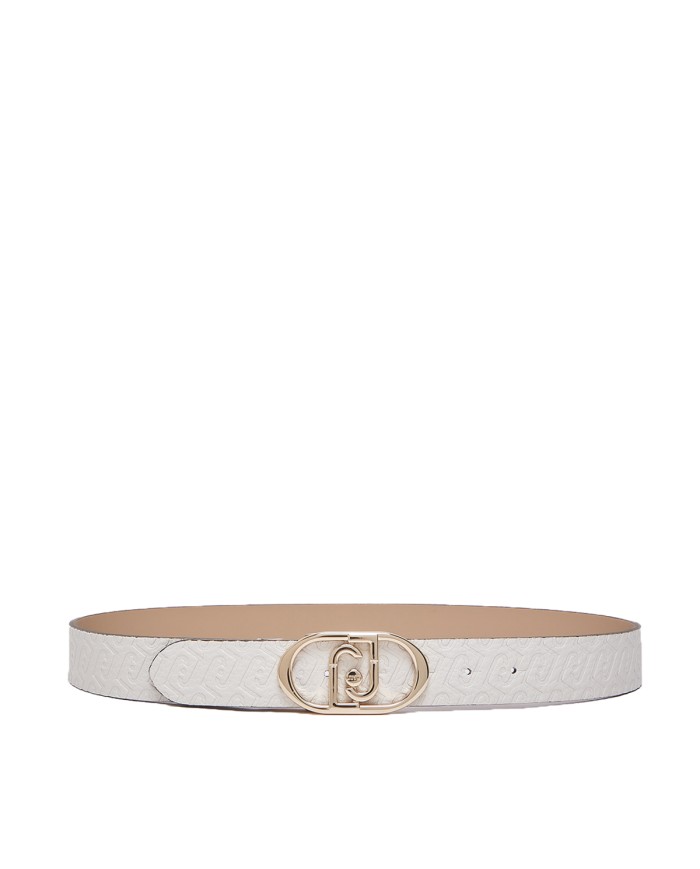 LIU-JO CINTURA DONNA BELT REVERSIBILE NATURAL DARK CIPIRA AA6238 126