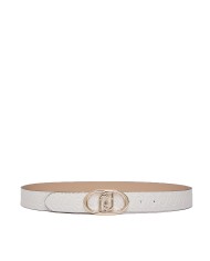 LIU-JO CINTURA DONNA BELT REVERSIBILE NATURAL DARK CIPIRA AA6238 126