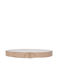 LIU-JO CINTURA DONNA BELT REVERSIBILE NATURAL DARK CIPIRA AA6238 126