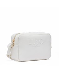 LIU-JO BORSA DONNA CROSSBODY BAG LOGO CREAM AA6153 126