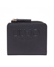 LIU-JO PORTATESSERE DONNA CON LOGO BLACK AA6193 126