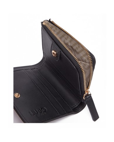 LIU-JO PORTATESSERE DONNA CON LOGO BLACK AA6193 126