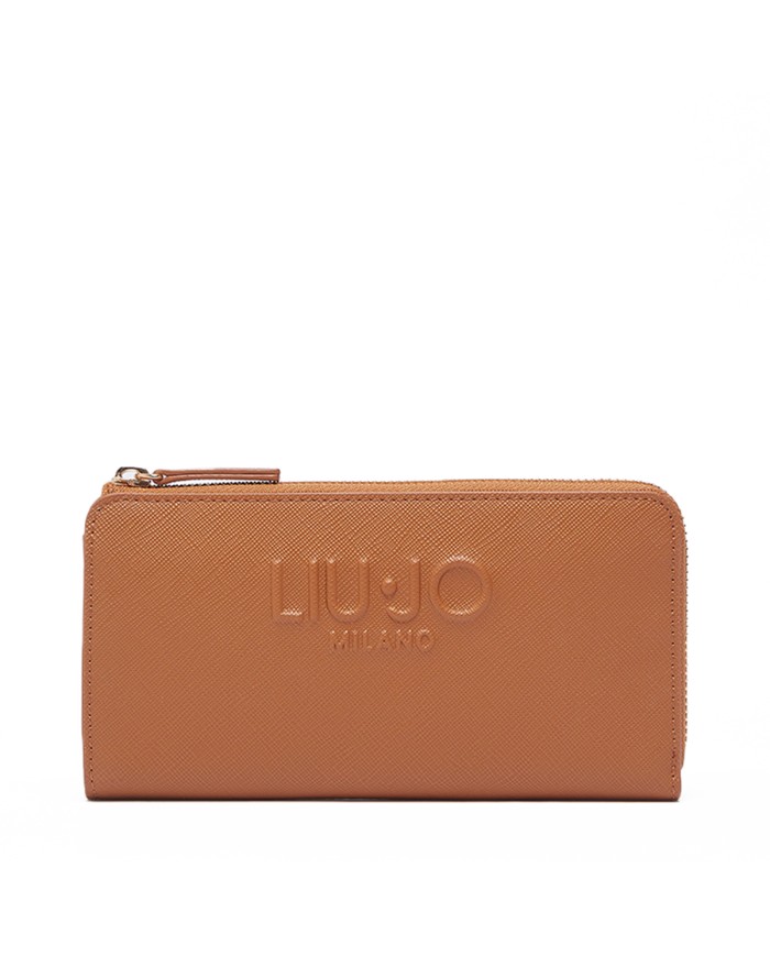 LIU-JO PORTAFOGLIO DONNA GRANDE ALL AROUND ZIP SEQUOIA AA6285 126