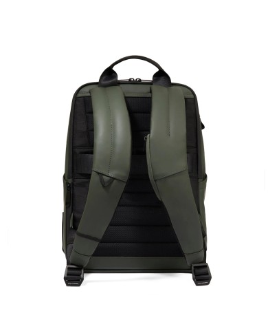 PIQUADRO ZAINO UOMO BACKPACK CORNER RESISTENTE ALL'ACQUA PORTA PC 14" E IPAD VERDE CA6464C2OW CO