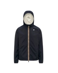 K-WAY GIACCA UOMO JACKET JAKE PLUS DOUBLE BLUE DEPHT - LIGHT BEIGE  K2124EW 126