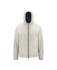 K-WAY GIACCA UOMO JACKET JAKE PLUS DOUBLE BLUE DEPHT - LIGHT BEIGE  K2124EW 126