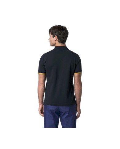 K-WAY POLO UOMO SAINT VINCENT PIQUE SLIM BLUE DEPHT K11285BW 126