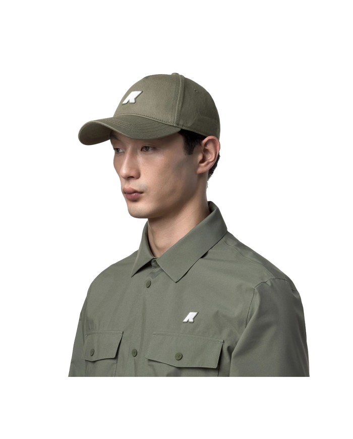 K-WAY CAPPELLINO UOMO HEADWEAR ILY GREEN LICHEN K2145LW 126