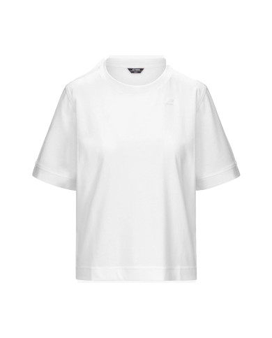 K-WAY T SHIRT UOMO SELUNE JERSEY WHITE K2148EW 126