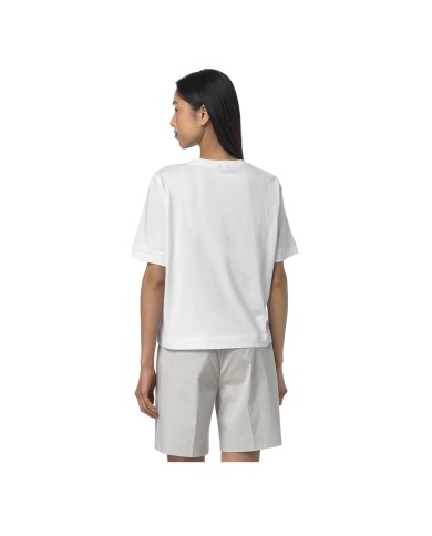 K-WAY T SHIRT UOMO SELUNE JERSEY WHITE K2148EW 126