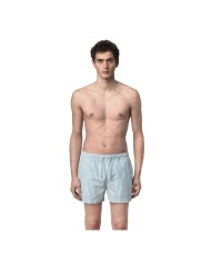 K-WAY BERMUDA UOMO BATHING SUITS HEZEL MULTISTRIPES BEACH WHITE LIGHT BLUE GREEN K2158HW 126