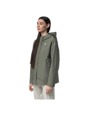 K-WAY GIACCA DONNA JACKET ROSE STRETCH 2L GREEN LICHEN K3148EW 126