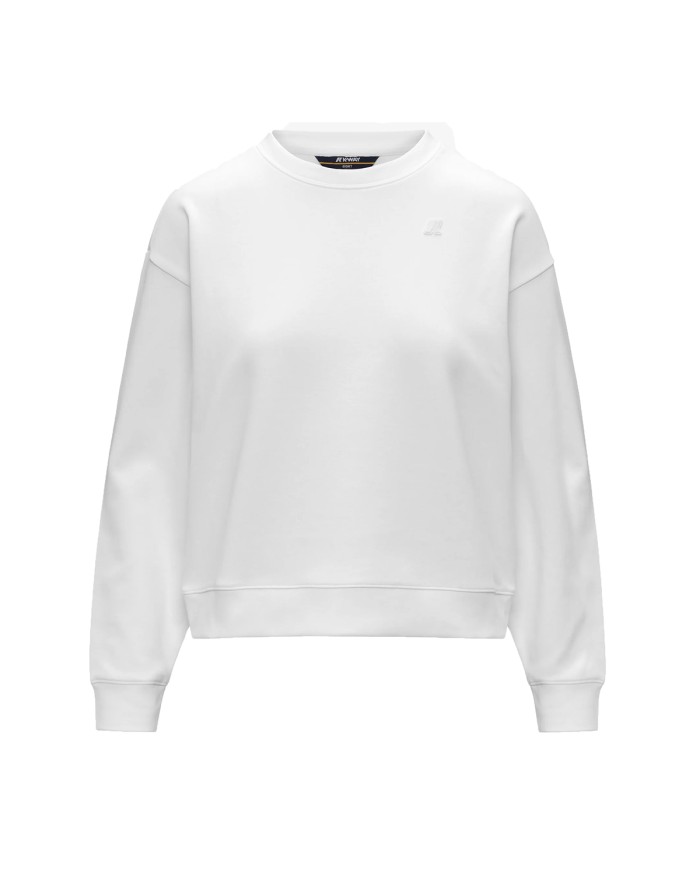 K-WAY FELPA DONNA LOIZELLE INTERLOCK WHITE K3157CW 126