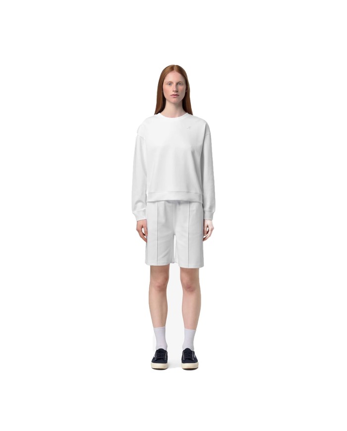 K-WAY FELPA DONNA LOIZELLE INTERLOCK WHITE K3157CW 126