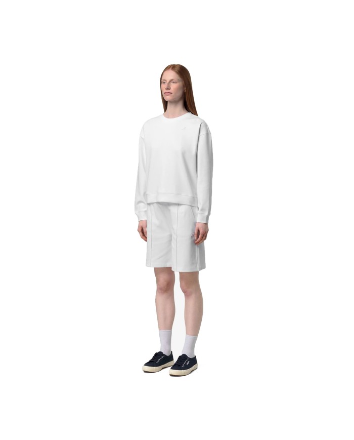 K-WAY FELPA DONNA LOIZELLE INTERLOCK WHITE K3157CW 126