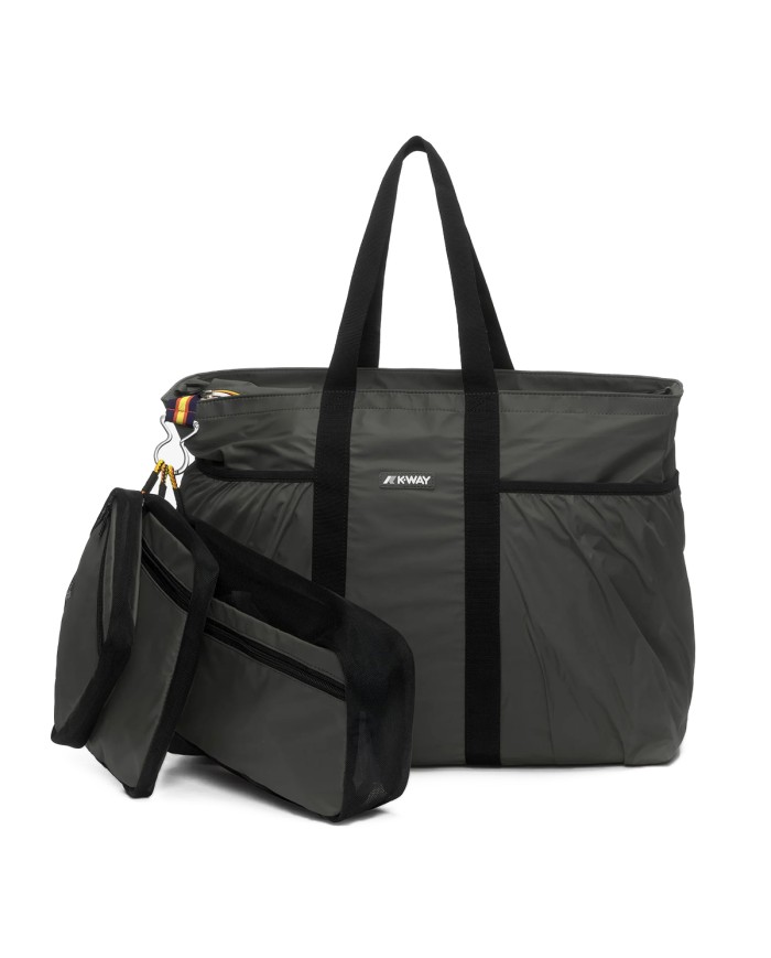 K-WAY BORSA DONNA SAINT MALO GREEN BLACKISH K4122LW 126