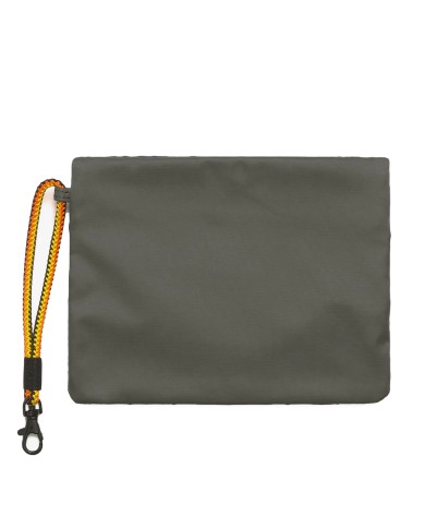 K-WAY POCHETTE UNISEX NIMES GREEN BLACKISH K4127SW 126