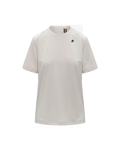 K-WAY T SHIRT UOMO SERGINE TRAVEL LIGHT BEIGE K5137QW 126