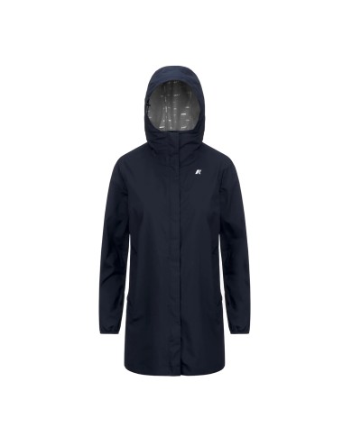 K-WAY GIACCA DONNA JACKET SOPHIE STRETCH DOT BLUE DEPHT K5127NW 126