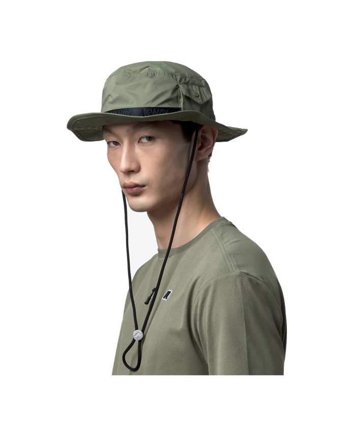 K-WAY CAPPELLO UNISEX HEADWEAR THABOR GREEN LICHEN K5137UW 126