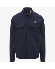 K-WAY GIACCA UOMO JACKET UMBERT STRETCH 2LAYERS BLUE DEPHT K5138MW 126