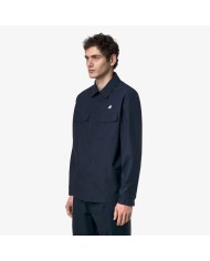 K-WAY GIACCA UOMO JACKET UMBERT STRETCH 2LAYERS BLUE DEPHT K5138MW 126