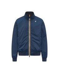 K-WAY GIACCA UOMO JACKET ARESENE PLUS 2 DOUBLE BLUE ISNIGNA K6123PW 126