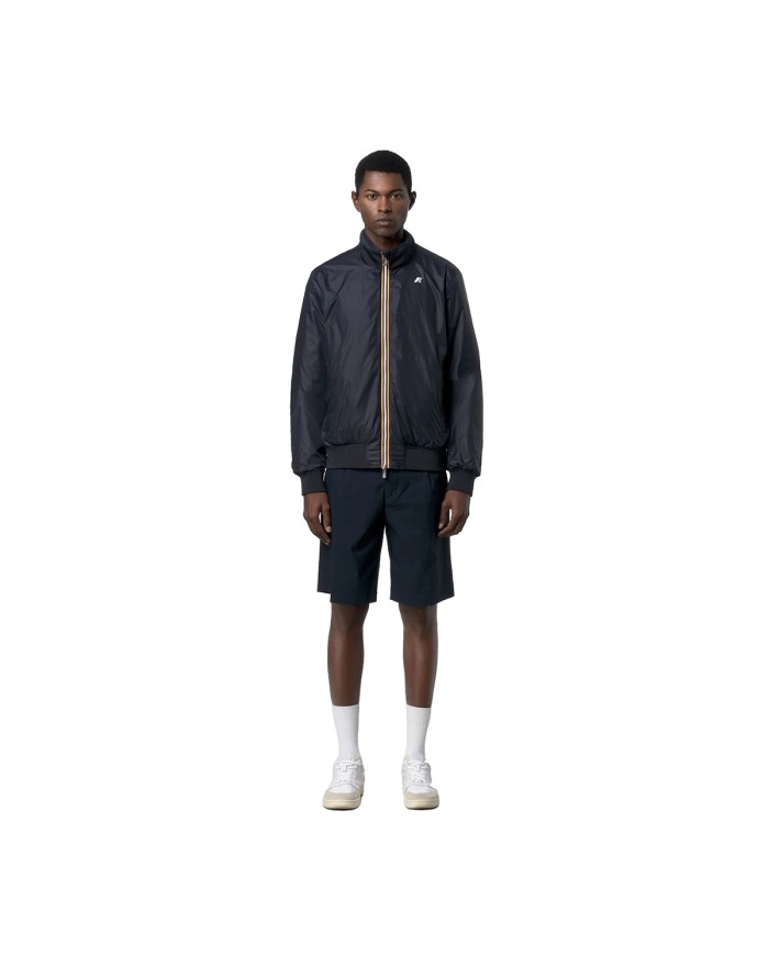K-WAY GIACCA UOMO JACKET ARESENE PLUS 2 DOUBLE BLUE ISNIGNA K6123PW 126