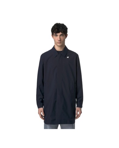 K-WAY GIACCA UOMO JACKET KENLEY STRETCH 2LAYERS BLUE DEPHT K6128YW 126