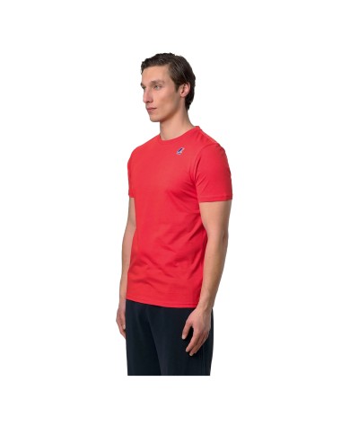 K-WAY T SHIRT UOMO LEONIDE RED POPPY K7142KW 126
