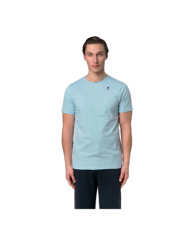 K-WAY T SHIRT UOMO LEONIDE BLUE DREAM K7142KW 126