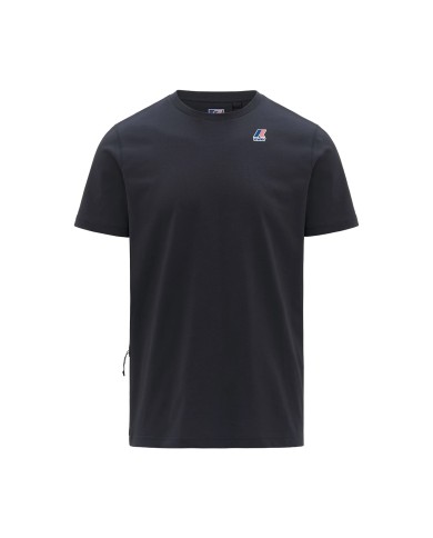 K-WAY T SHIRT UOMO LEONIDE BLUE DEPHT K7142KW 126