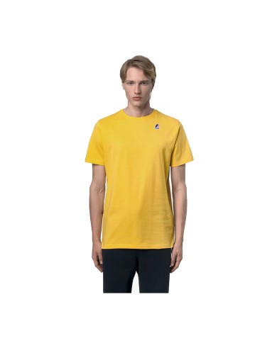 K-WAY T SHIRT UOMO LEONIDE DARK YELLOW K7142KW 126