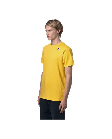 K-WAY T SHIRT UOMO LEONIDE DARK YELLOW K7142KW 126