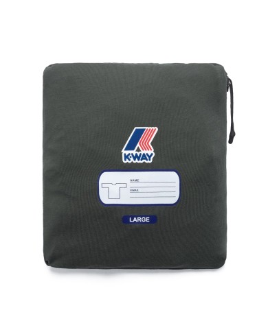 K-WAY T SHIRT UOMO LEONIDE GREEN BLACKISH K7142KW 126