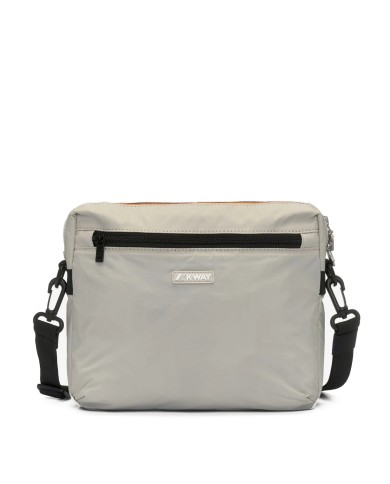 K-WAY BORSA UNISEX POUCH BAGS MOIRE LIGHT BEIGE K8125RW 126